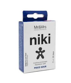Сменный блок ароматизатора для автомобиля NIKI Писко сауэр, Mr&Mrs Fragrance