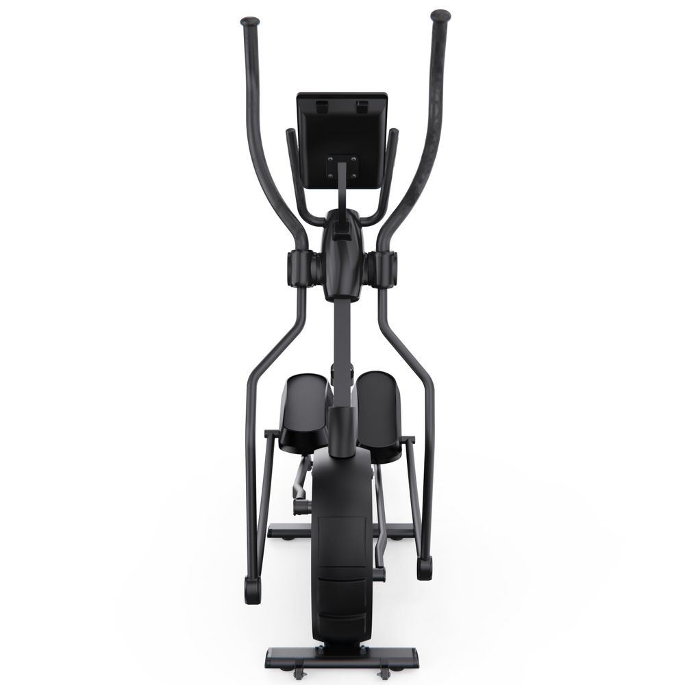 Электромагнитный эллиптический тренажёр DFC Westinghouse 13Y, черный, с изменяемым углом наклона