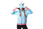 Толстовка Кигуруми FunFur Единорог Пегас Голубой XL