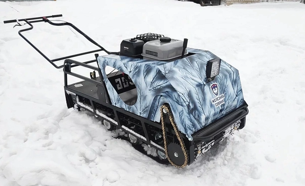 Мотобуксировщик Irondog (Железная собака) M600 23 Камуфляж Охотник