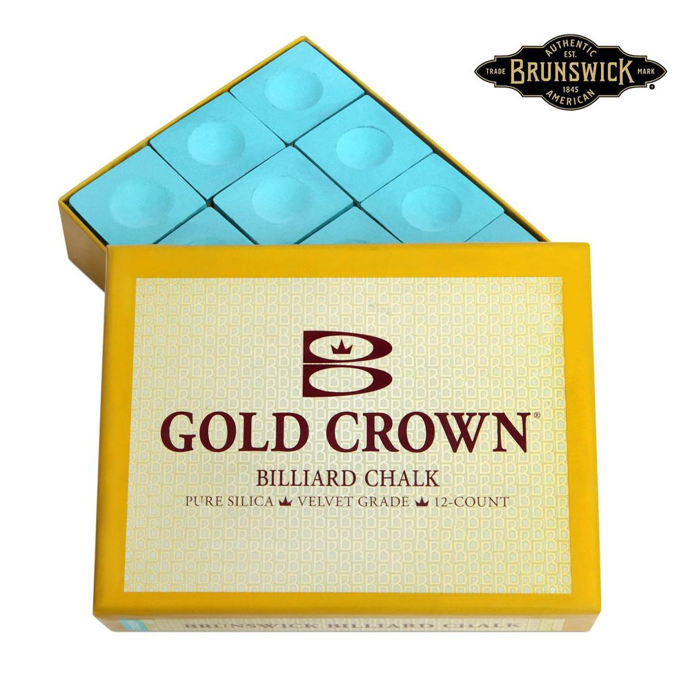 Мел Brunswick Gold Crown Green  12шт.