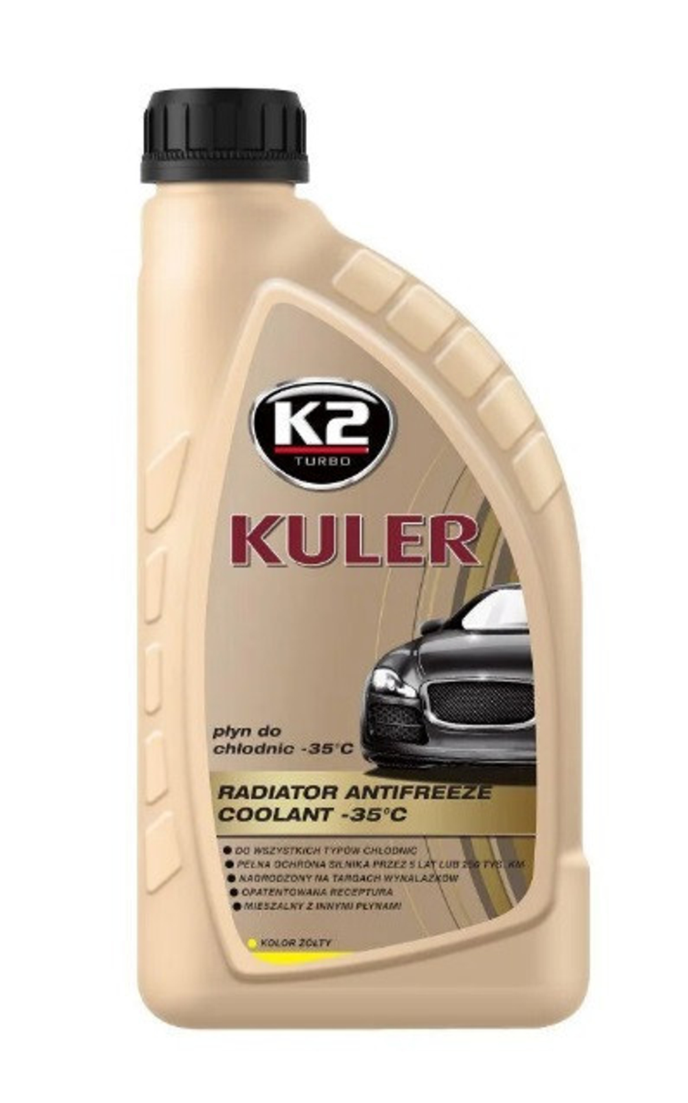 ЖИДКОСТЬ РАДИАТОРНАЯ-АНТИФРИЗ "К2" KULER-35C ЖЕЛТЫЙ 1L