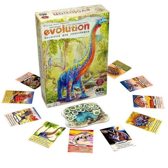 Настольная игра Эволюция. Биология для начинающих
