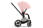 Коляска 2 в 1 Cybex Priam IV Peach Pink, шасси Rose Gold
