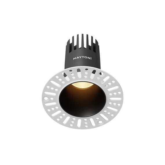 Встраиваемый светильник Maytoni Technical Dip DL120-10W-2.7K-TRS-B
