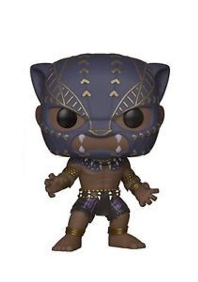 Funko POP! Marvel: Black Panther Movie - Black Panther (Warrior Falls) Collectible Figure