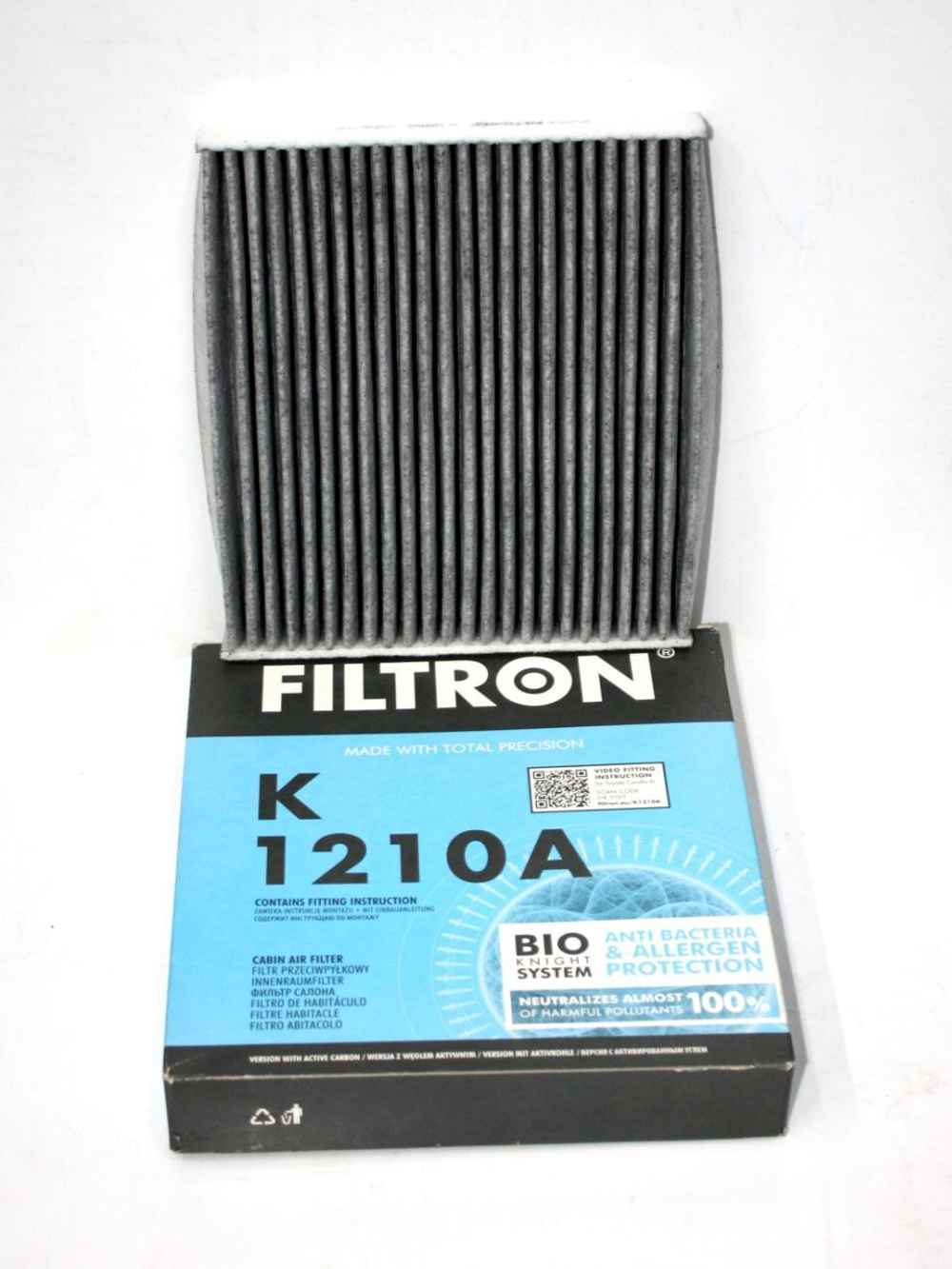 Фильтр салонный (угольный) K1210A FILTRON