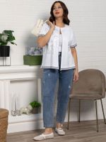 Блуза Бэлла (белая) Б15533-20М LT Collection