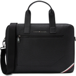 Tommy Hilfiger Artificial Leather Handbag Laptop Bag Medium Men"s Black