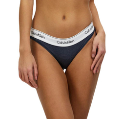 Женские трусики Calvin Klein Bikini 1P - полусфера синий вереск