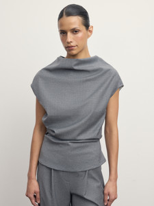 Топ "Lunar" серый