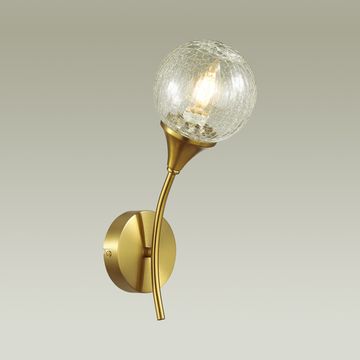 Бра 1*Е14 4558/1W латунь YOKO Lumion