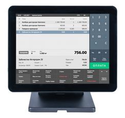 Сенсорный моноблок POScenter Atlas (15", PCAP, J4125, RAM 8Gb, SSDM2 128Gb, БЕЗ MSR) с Windows