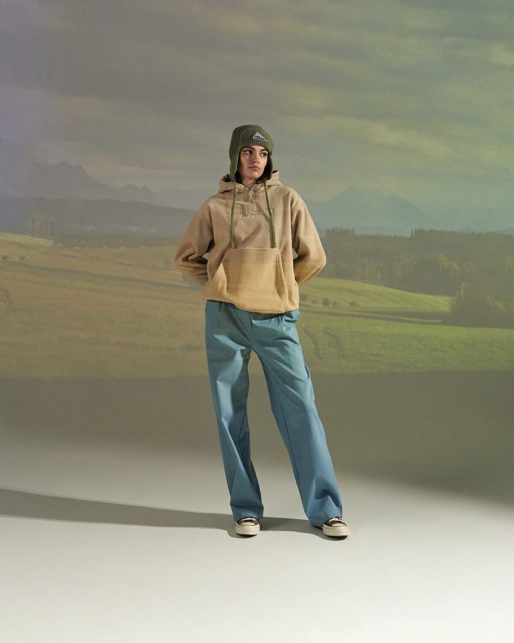 Худи Called a Garment Wrap Женский Бежевый