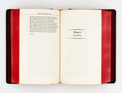 Иоганн Гете "Фауст". Подарочное издание в кожаном переплете