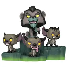 Фигурка Funko POP! Deluxe Disney Villains Assemble Scar with Hyenas (1204) 64677