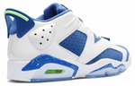 Кроссовки Jordan Air Jordan 6 Low Ghost Green (Женская размерная сетка)