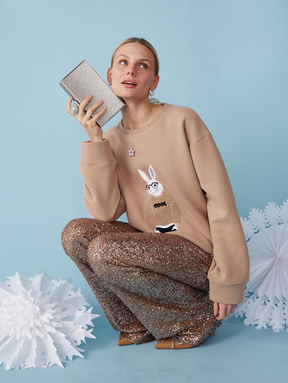 СВИТШОТ ЗАЙКА COOL MOCCO