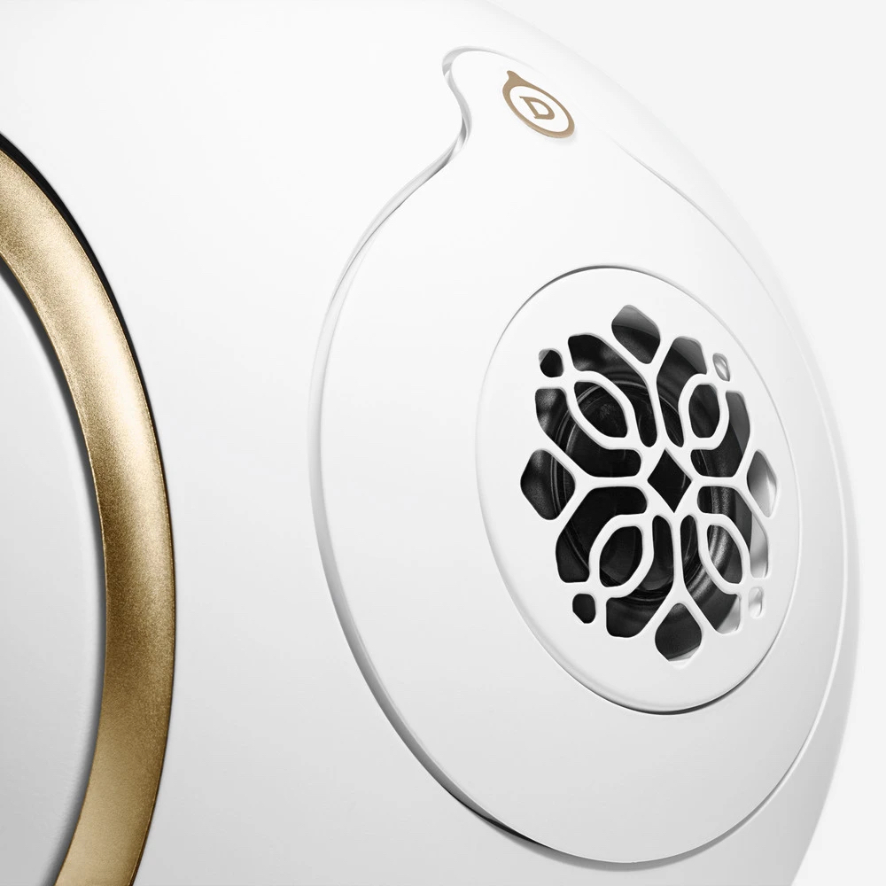 Акустическая система Devialet Phantom Ultimate 98 dB Opéra de Paris, белый/сусальное золото
