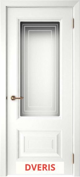 Межкомнатная дверь Смальта 46 ПО (Белый RAL 9003)