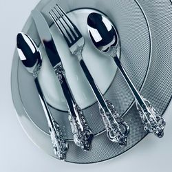 Lenardi 197-039 Набор столовых приборов 24пр. в под.уп.(х8)Металл