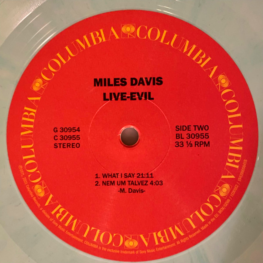 Miles Davis / Live-Evil (Coloured Vinyl)(2LP)