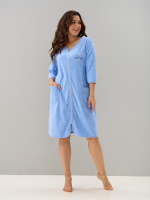 Халат Хм-562/голубой-п