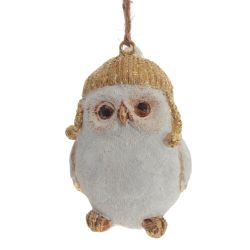 GAEM Изделие декоративное подвесное "Сова", L5 W5 H7 см, 2в.