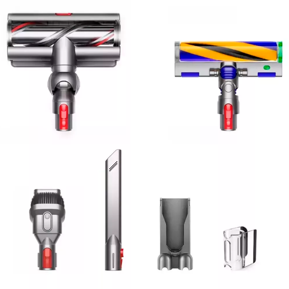 Беспроводной вертикальный пылесос Dyson V15 Detect Absolute (SV47), Yellow / Nickel (Желтый / Никель), EU