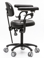 Стул микроскописта Mercury ELITE Black