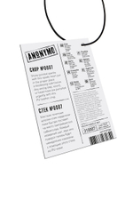 Черный стек Anonymo - 36 см. (Цвет: черный)