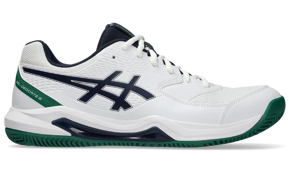 Теннисные кроссовки Asics Gel-Dedicate 8 Clay - white/midnight