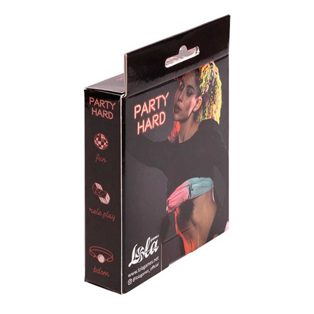 Зажимы на соски с черным пухом Lola Games Party Hard Euphoric 1131-01lola