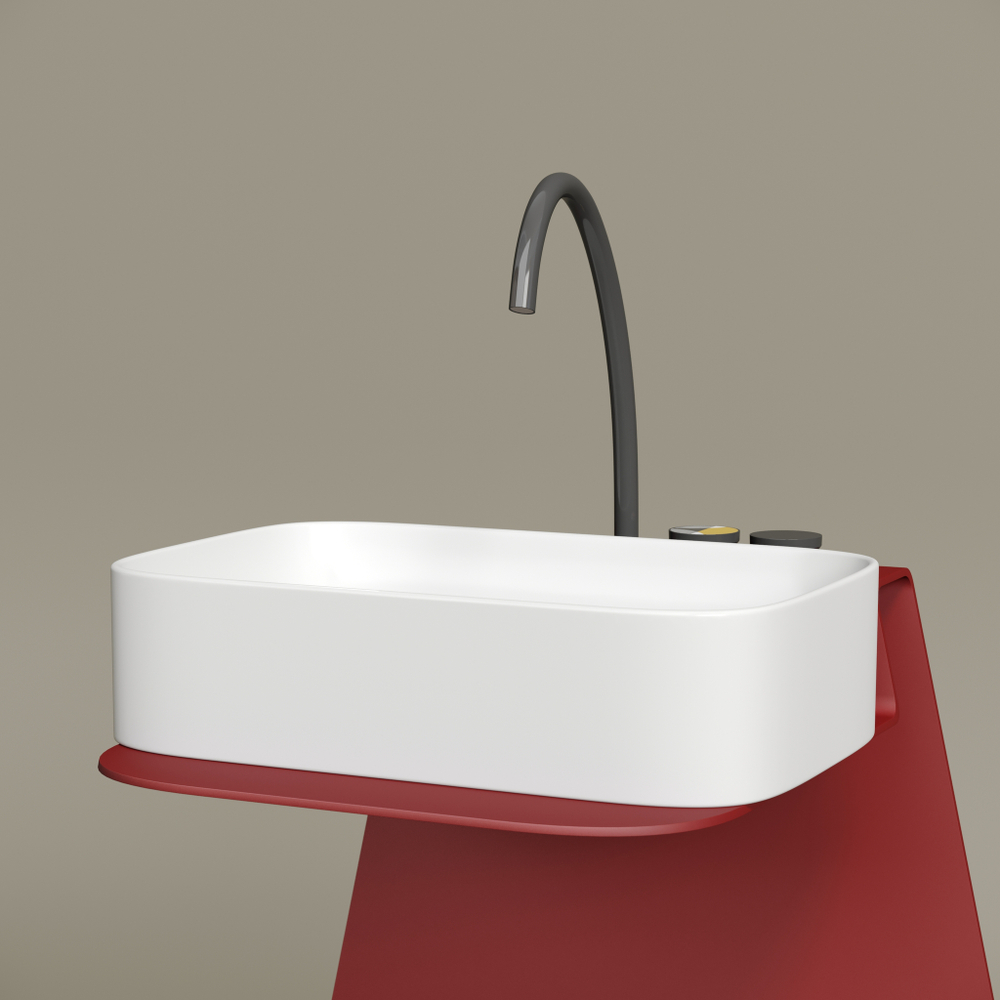 Раковина Ceramica Nova Element 60,5, см CN6053MW белый матовый