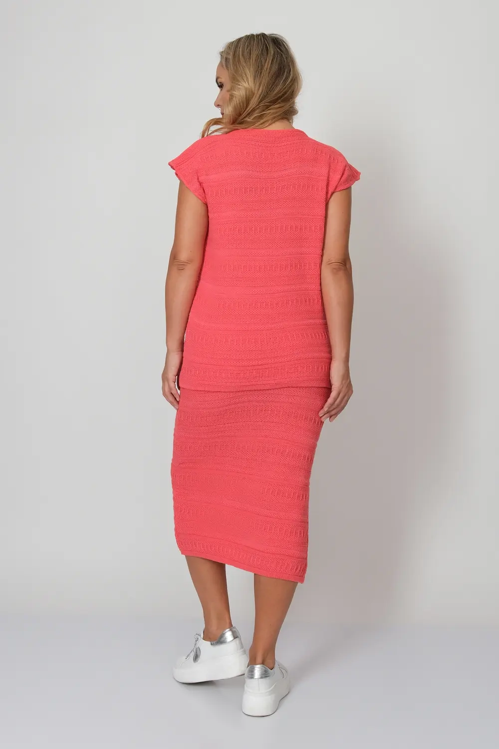 Юбка И 022/коралл