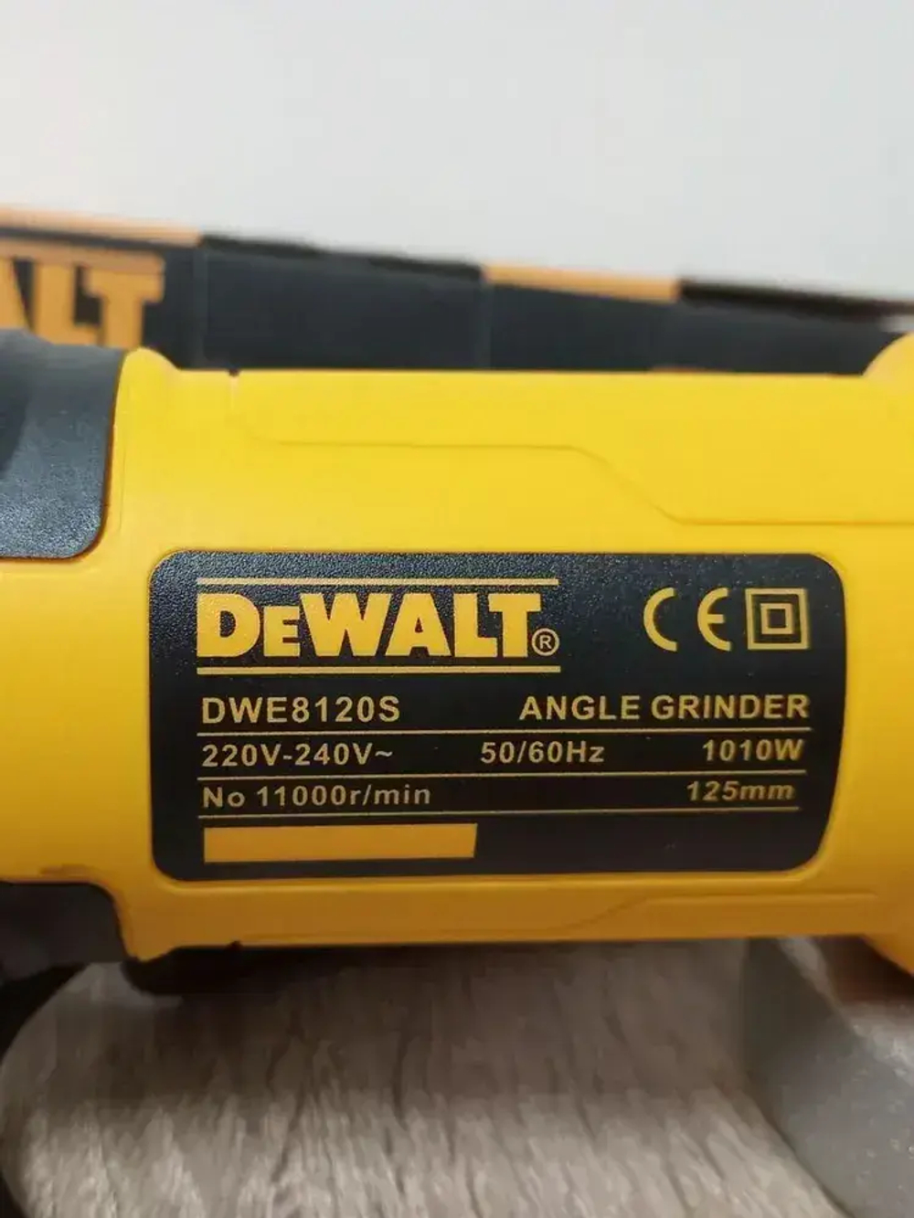 ушм болгарка DeWalt 125 сетевая 8120s/ Болгарка/ ушм/ шлифмашина угловая