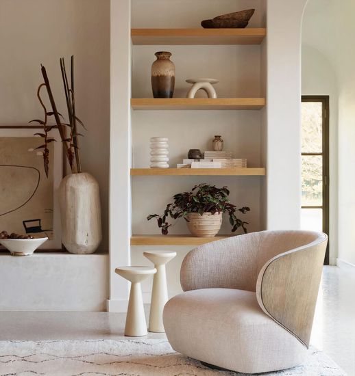 Комплект белых приставных столиков “Сомерсет”