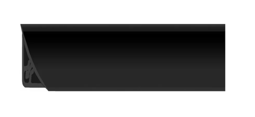 Галтель наружная ПВХ Рико Молдинг 14х14 2,7м Черный