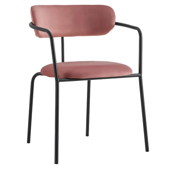 Стул Pedigree коралловый велюр