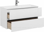 Тумба с раковиной Aquanet Алвита 235341 100 белый