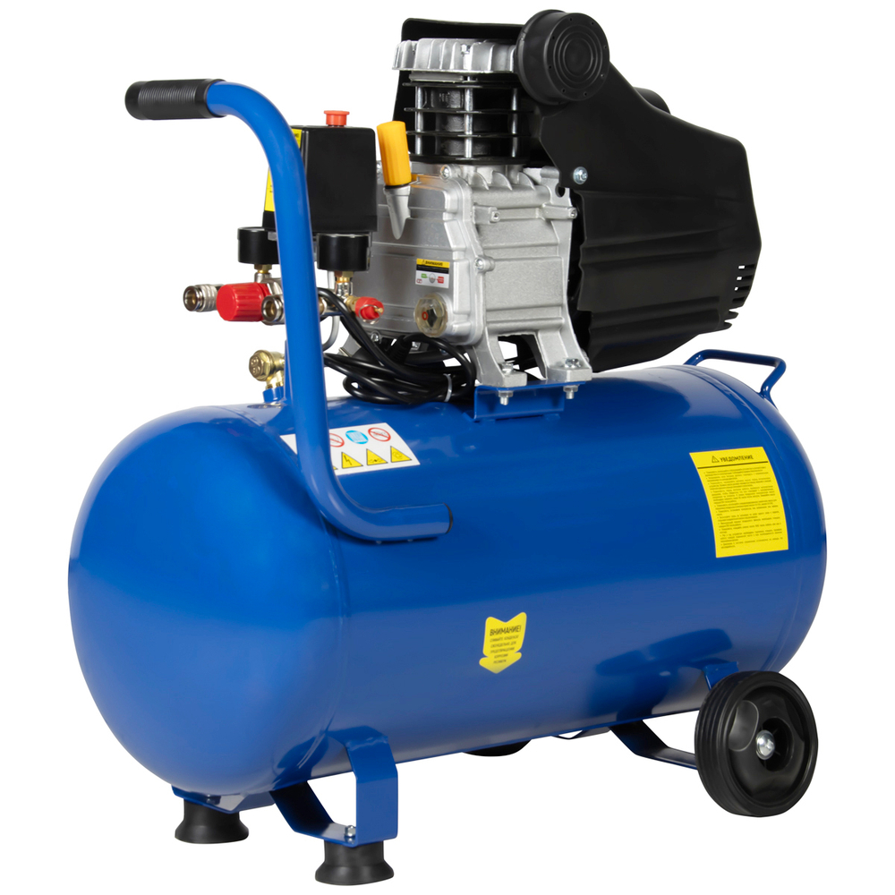 OPT-305030 Компрессор поршневой, 300 л/мин, 2.2 КВт, 220 В, ресивер 50 л