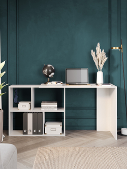 Стол компьютерный СТК 5, Белый текстурный