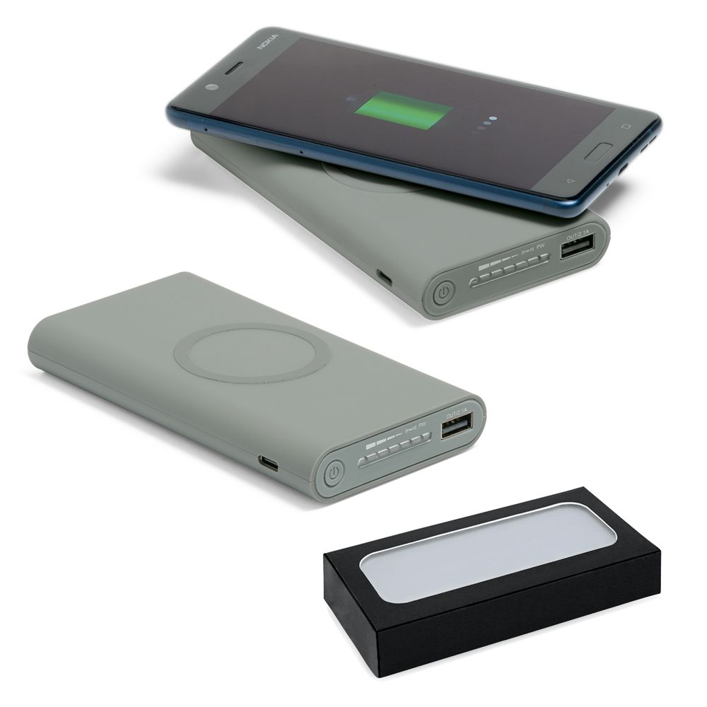 NATTA. Портативная батарея 10&#39;000 mAh, Серый