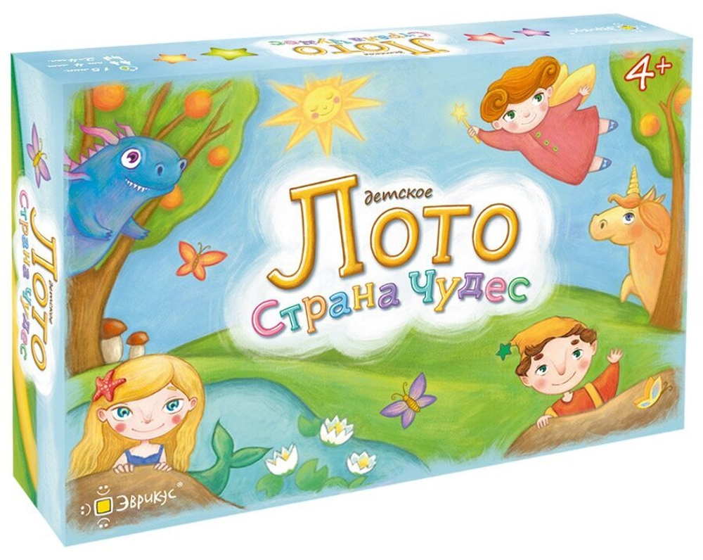 Лото детское. Страна чудес