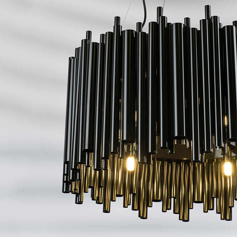 816107 Люстра SAVONA 10х40W G9 ЧЕРНЫЙ