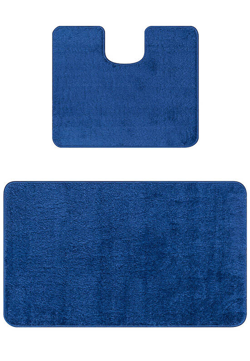 Комплект ковриков для ванной Confetti Bath Unimax 2576 Aubergine BQ (60*100; 50*60)