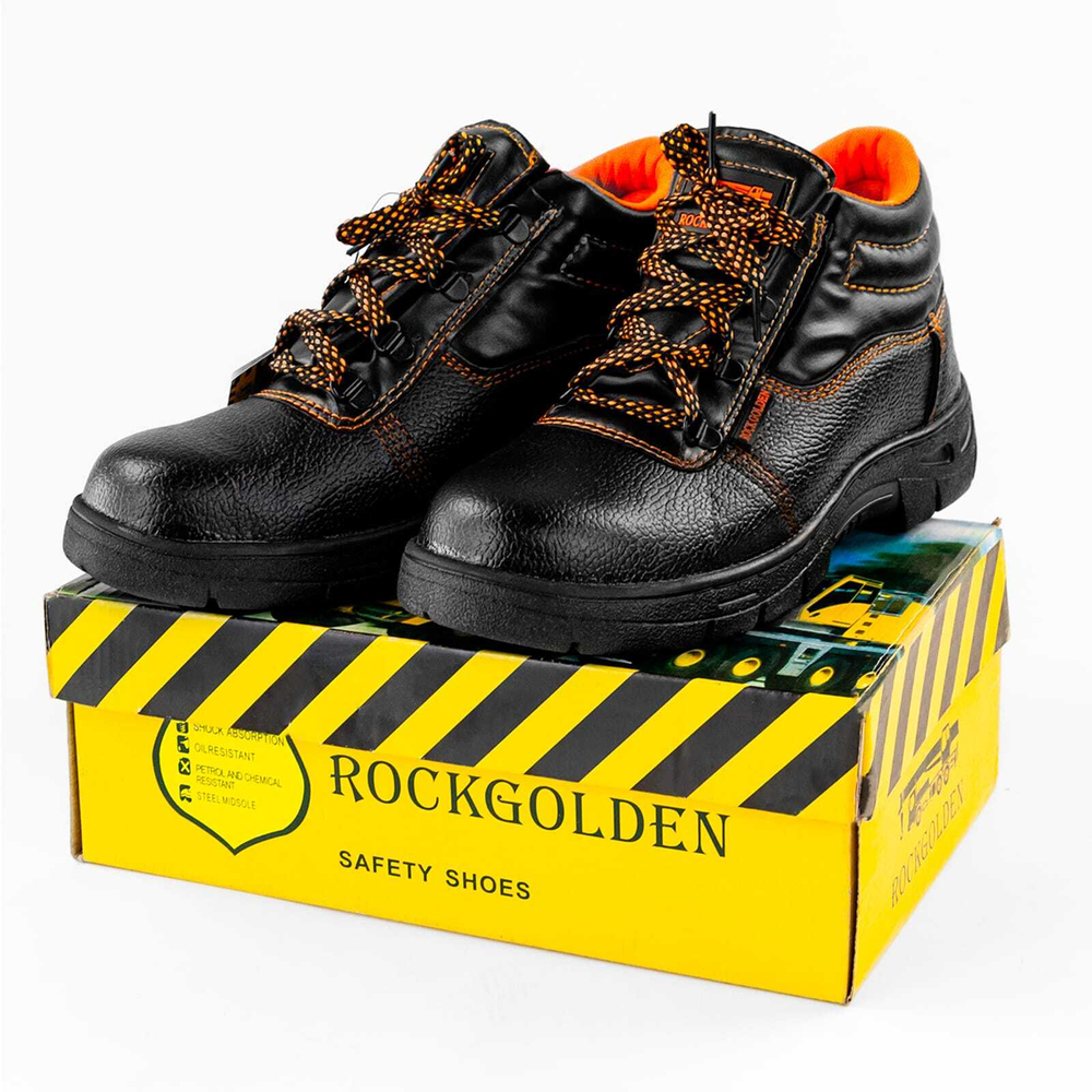 Ботинки мужские (метал. нос) RockGolden