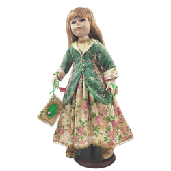 Фарфоровая кукла Музыка. Remeco Collection. Limited edition. Тираж 180 шт. Великобритания, 2001