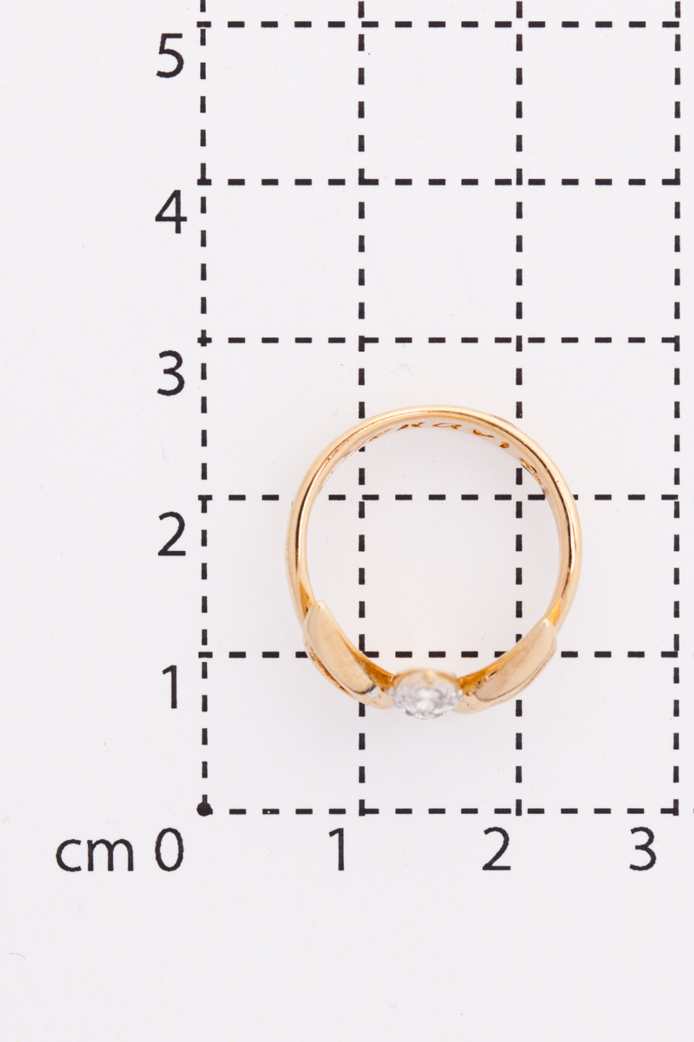 "Аевин" кольцо в золотом покрытии из коллекции "Примавера" от Jenavi