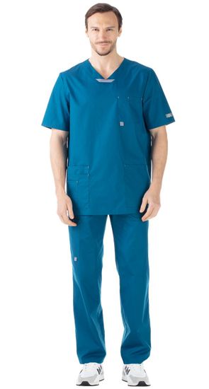 Костюм мужской "Аура" (т.морская волна)